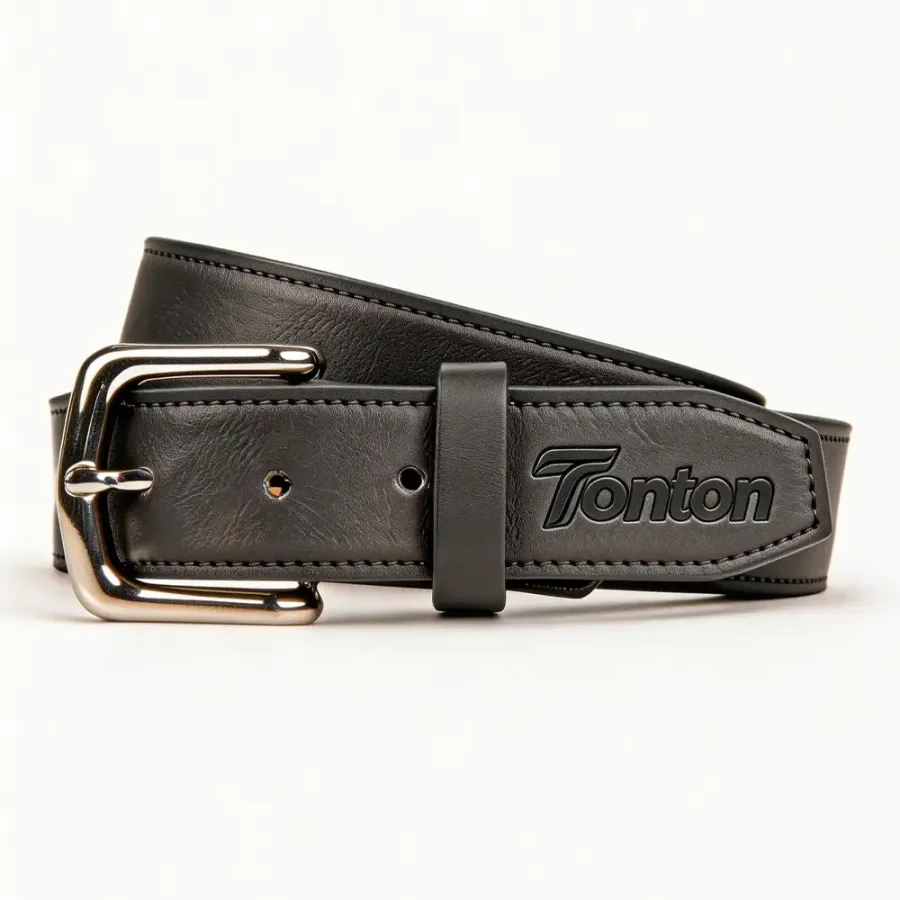 TONTON Sleek Anthrazitgraues Baseball-Band – Modernes, individuell gestaltetes Sportband für den Wettkampfeinsatz