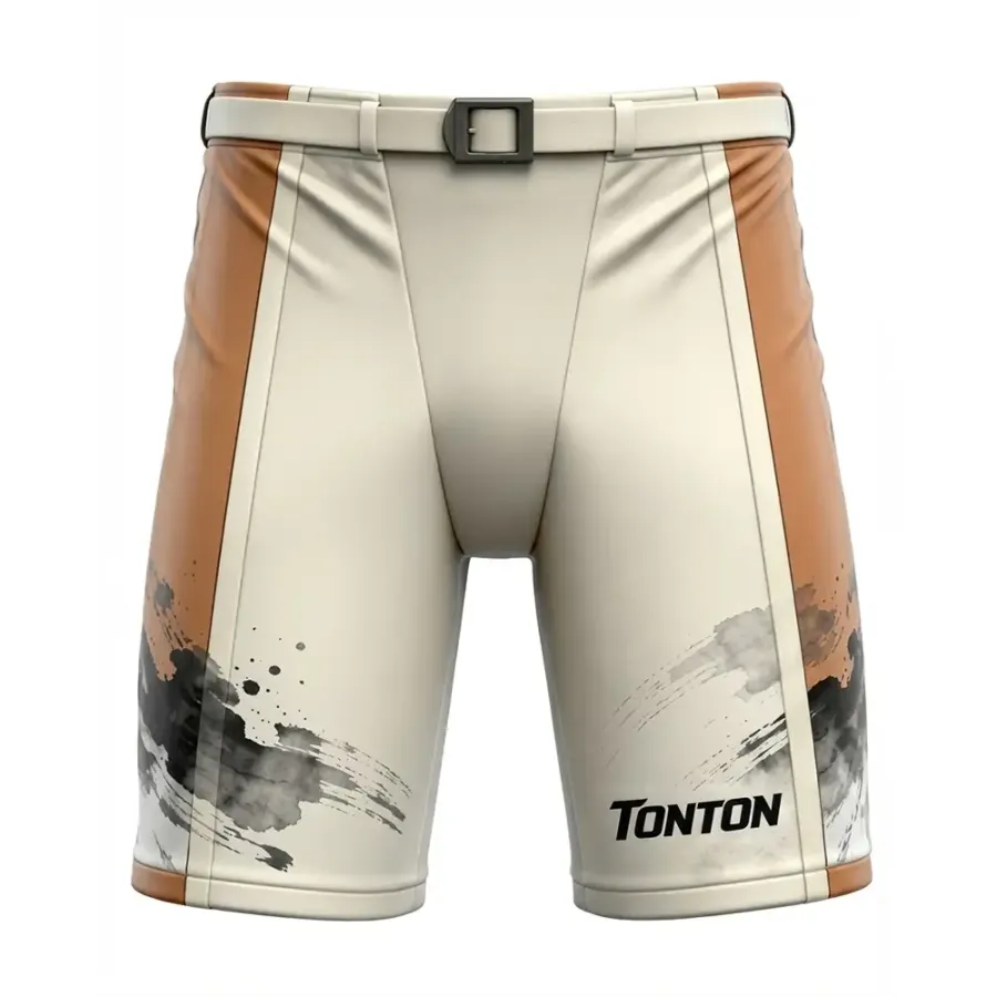 TONTON Urban Ink Splatter Minimalist Hockey-Shell – Kreatives, sublimiertes Individual-Equipment