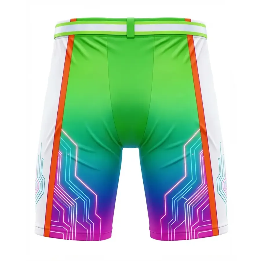 Tonton Circuit Streamline Neon-gradient hockeyshell – modern teknikstil med sublimerad tryckning
