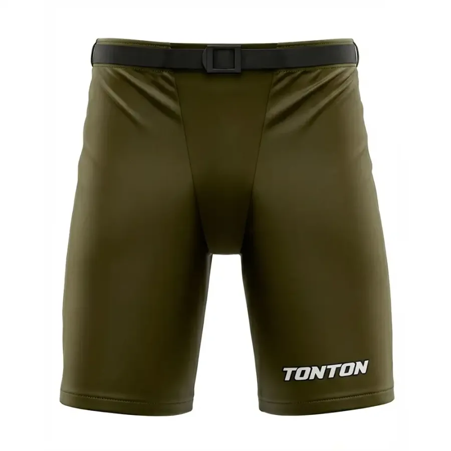 TONTON Tactical Olivengrün – Pro-Style-Hockey-Shell mit minimalistischem, individuellem Sublimations-Design