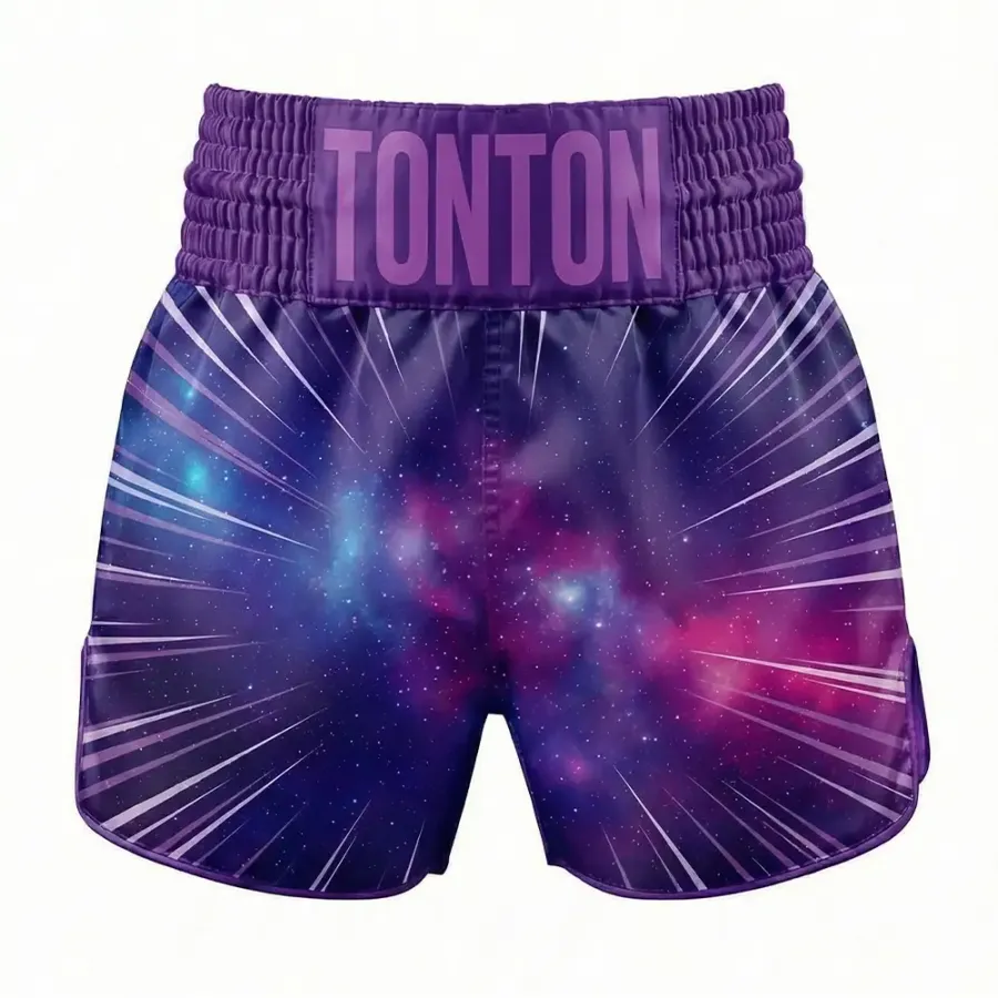 Tonton Deep Space Galaxy Nebula Μπρίτζες Μουάι Τάι – Επαγγελματικές Μπρίτζες Kickboxing με Ρετρό Στυλ