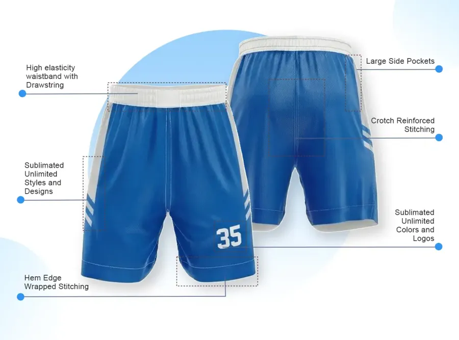 Basketbal Basketballshorts
