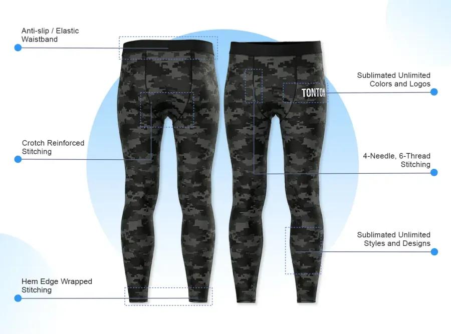 Fightwear Compressiespatsen & -leggings