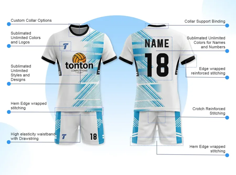 Volleybal Matchdagoutfits