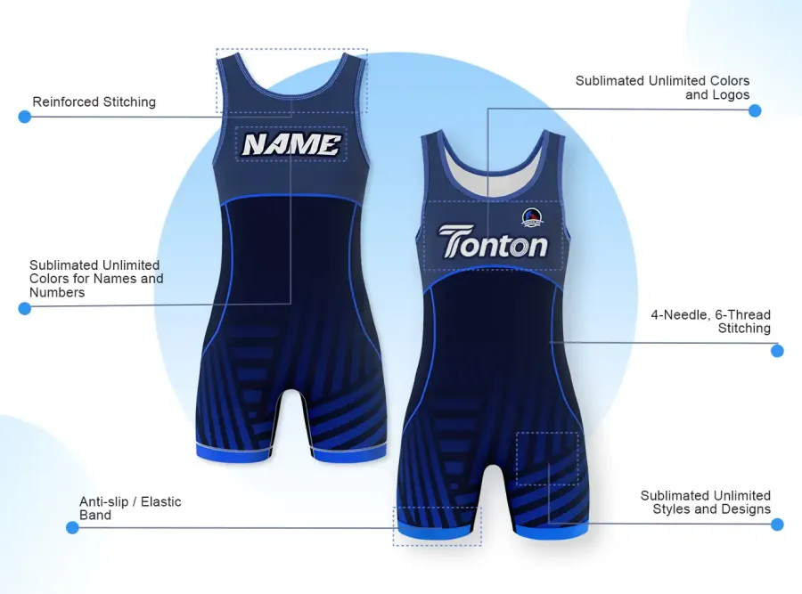 Wrestling Competition Singlets